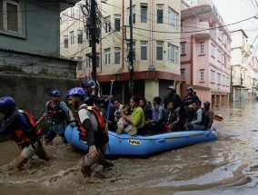 尼泊尔暴雨持续，洪水和山体滑坡造成66人死亡