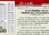 浙江常务副省长谈防治统计造假：全方位织密刚性制度的笼子